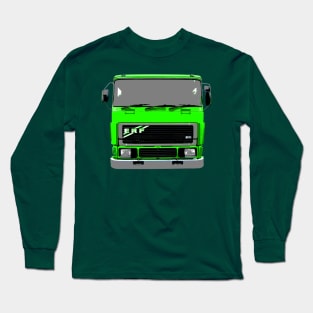 ERF E6 1980s classic heavy lorry green Long Sleeve T-Shirt